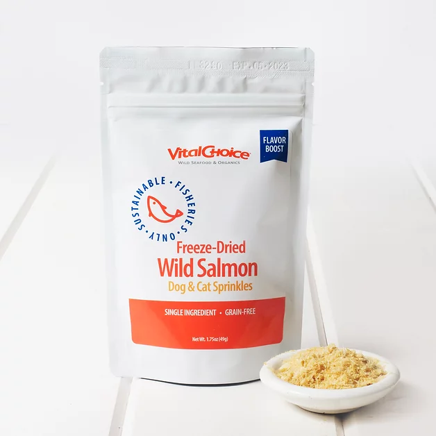 Sustainable Snack Wild Salmon Vital Choice made of seaweed